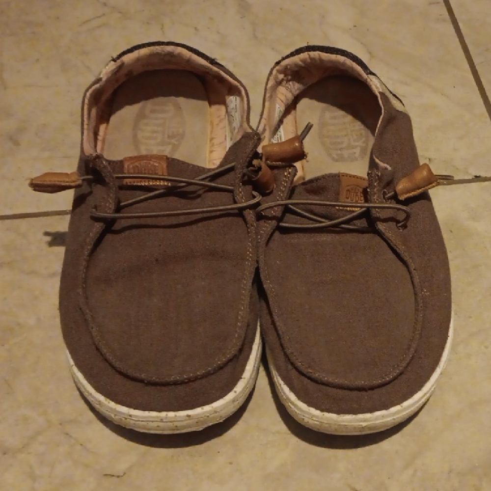 Brown Casual Hey Dude Shoes